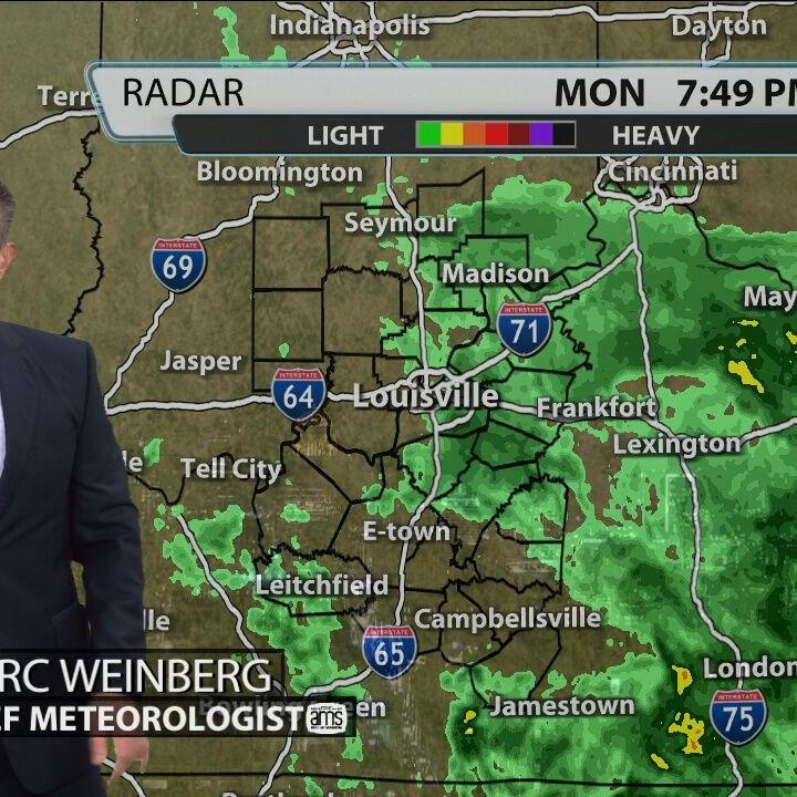 Marc Weinberg's Monday night forecast